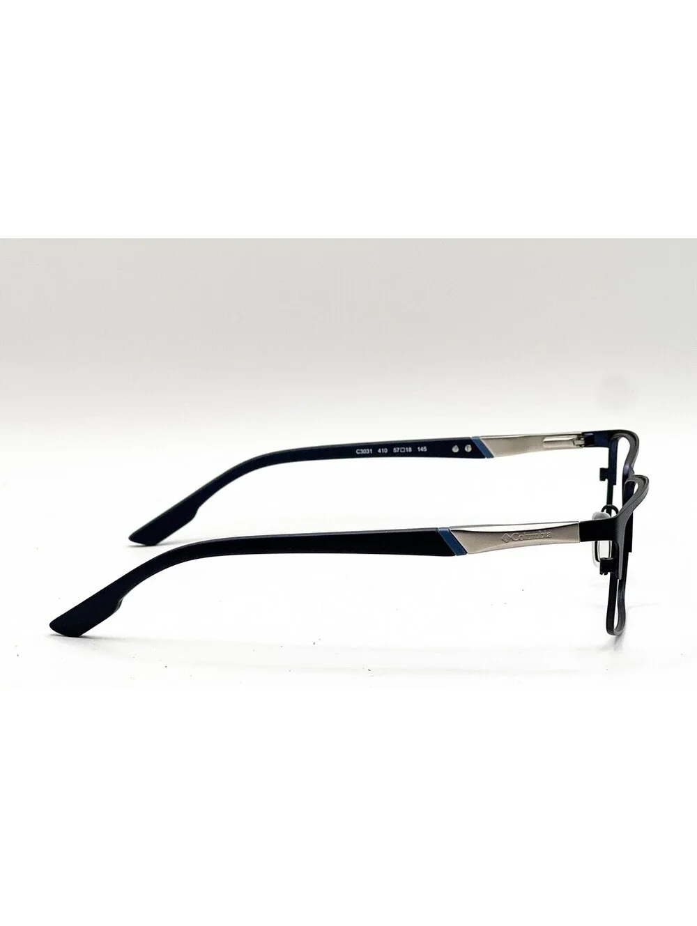 Columbia C3031 410 Matte Navy Rectangle Authentic Eyeglass Frames 57-18